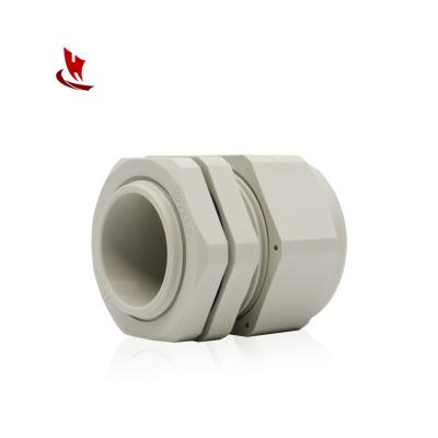 China Protect Cable Customized Nylon Cable Gland Black/Grey M12 M18 M32 M50 M72 Explosion Proof Waterproof Plastic Material Cable Glands With Nut for sale