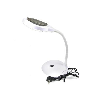 China Beautiful Beautician Adjustable Portable Facial Manicure Pedestal Position Floor Magnifying Lamp for sale