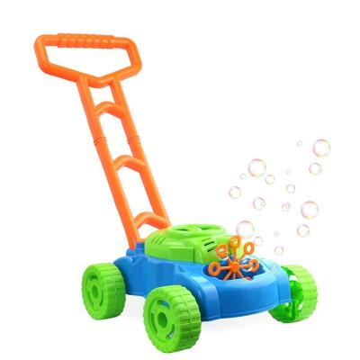 China New Outdoor Plastic Bubble Lawn Mower Bubble Lawn Mower Bubble Machine For Kids for sale