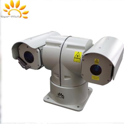 China a prueba de polvo rugoso del Ir de la cámara del laser de Ptz del vehículo del IP de los 300m para los coches/las naves en venta