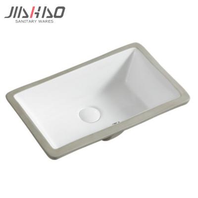 China Rectangular Certification Simple Art cUPC 903B Modern White Color Wash Hand Basin Under Mount Basin for sale