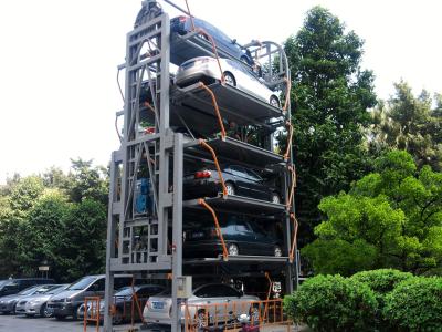 Chine Système de stationnement rotatif vertical personnalisé 6 niveaux de stationnement rotatif à vendre