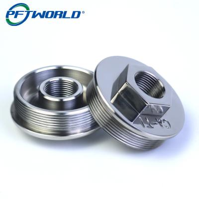 China Tight Tolerance CNC Titanium Parts Swiss Turning For BMX, MTB, Bike, Bicycle for sale