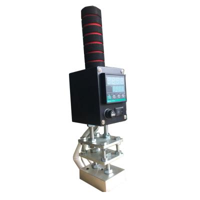 China Digital Leather Logo Printing Foil Hot Label Stamping Printing Machine For Leather Plastic Wood for sale