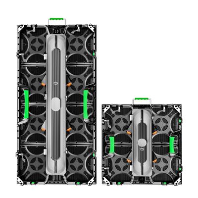 China Indoor Factory price cabinet size 5500mm x 1000mm high quality Indoor rental curved led display screen P3.91 P4.81 for sale