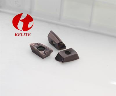 Cina AOMT123608PEER - Le frese dell'inserzione del carburo di alta precisione di m. lisciano la superficie di rifinitura in vendita