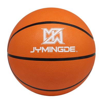 China JYMINGDE Wholesale Custom Size 7 Outdoor Cheap Inflatable Rubber Basketball for sale