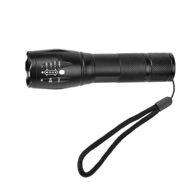 China Brightest 1000 Lumens Zoom Torch XML T6 Military Waterproof Tactical Flashlight For Self Defensive for sale