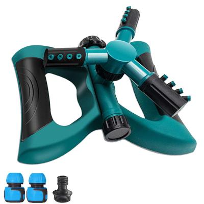 China High Quality Soft Handle 3AM Garden Water Equip 360 Speed Adjustable Sprinklers Dive Plastic Garden Lawn Sprinkler Mini Garden Sprinkler for sale