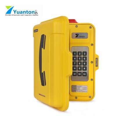 China Telefone impermeável industrial padrão do sorvo do teclado numérico IP68 VOIP exterior à venda