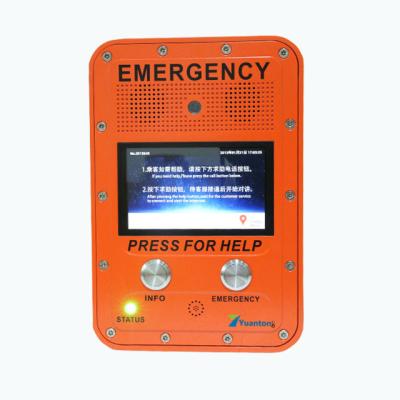 Chine Téléphone imperméable visuel bi-directionnel de secours rocailleux de SOS à vendre