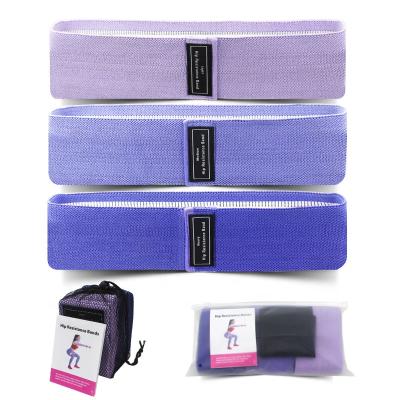 China 2021 New Private Label Dropshipping Elasticity Fabric Slim Hip Resistance Band Exercise Gym Custom High Booty Bulk Fitness for sale
