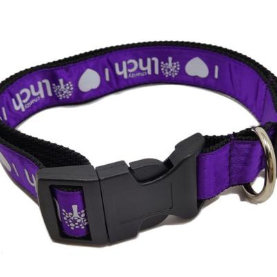China Personalized High Quality Strap-durable Dog Collars Leash Set Reinforced Sewing Explosion Proof Pet Collars for sale
