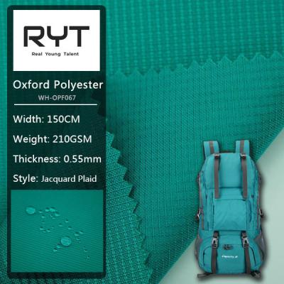 China Poliéster impermeable 100% del tejido de poliester de la PU Oxford para el material de revestimiento en venta