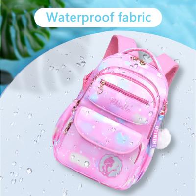 China Schoolbag personalizado da menina da grande capacidade 16L trouxa cor-de-rosa impermeável à venda
