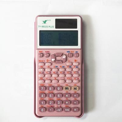 China China Scientific Standard Factory High School Function Calculator 552 LCD Nature Display TY-991-EX Wholesale for sale