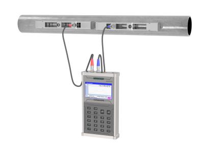 China Portable Hydraulic Oil Ultrasonic Flow Meter for sale