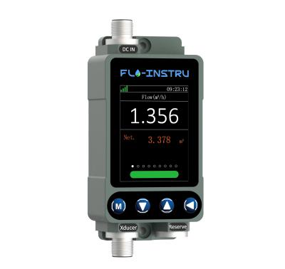 China TM605C Medidor de flujo ultrasónico para medición de flujo de líquido sin contacto y no invasivo en la producción química y más en venta