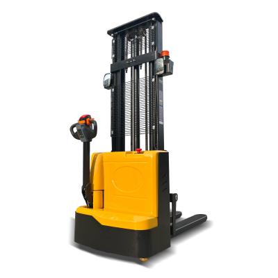 China KAD 1000kg 1500kg 1600mm 3000mm Vollektrisch betriebener Walkie Automatischer Palettenstapler zu verkaufen