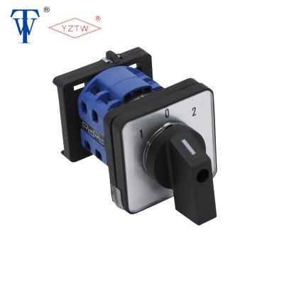 China YZTW LW26-20 2P Din Rail Mount Rotary Switch 20A LW26-20A for sale