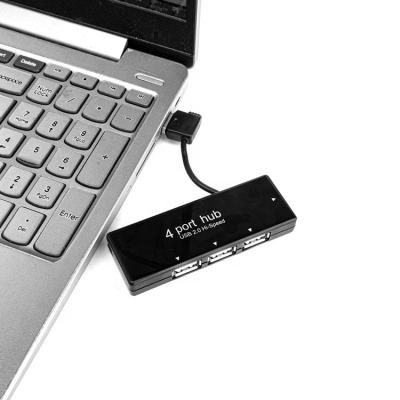 China Receiver Type High Speed USB2.0 Hub 4 Port Splitter For PC Macbook 3501 for sale