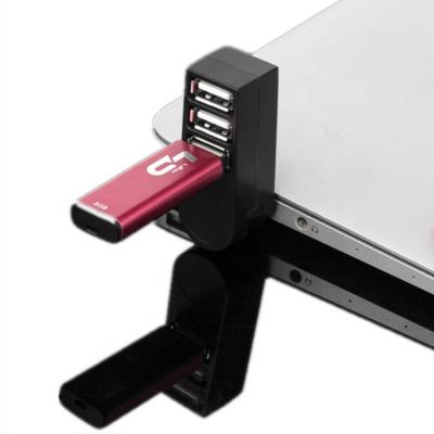 China USB 2.0 Ports Expand Mini 3 Port Hub 2.0 USB Data Transfer Splitter 270 High Speed Adapter For Macbook PC for sale