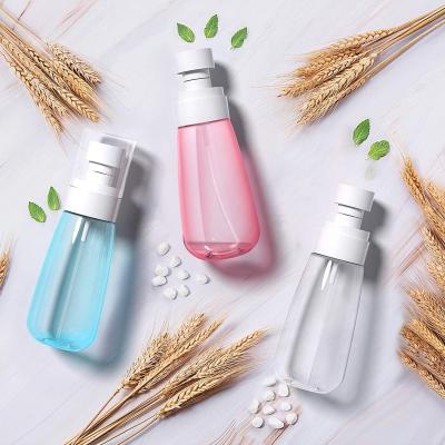 China Yueyi Personal Care Products Wholesale 30Ml 60Ml 80Ml 100Ml Mini Fine Mist Plastic Spray Bottle Personal Empty Cosmetic Bottle Small for sale