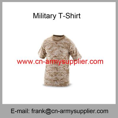 Chine Wholesale Cheap China Military Camouflage Cotton Army T-Shirt à vendre