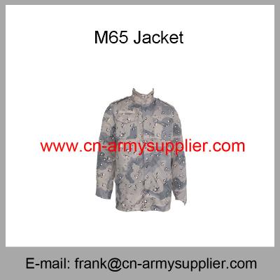 China Wholesale Cheap China Desert Camouflage Army M65 Combat Jacket for sale