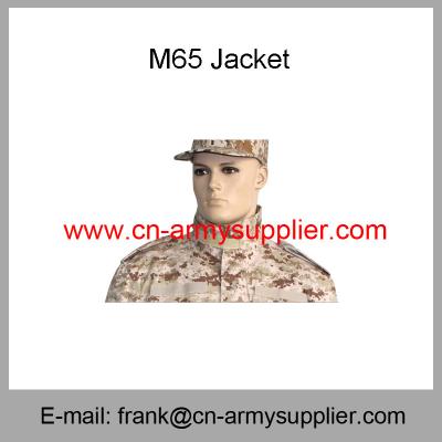 China Wholesale Cheap China Army Camouflage Color Military M65 Combat Field Coat for sale