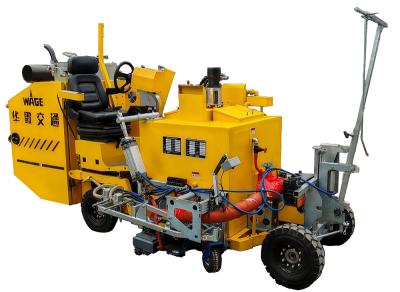 Chine Mode de conduite automatique Camion de marquage routier thermoplastique pour passagers de taille moyenne 4 km/h Vitesse de marquage pour marquage à vendre