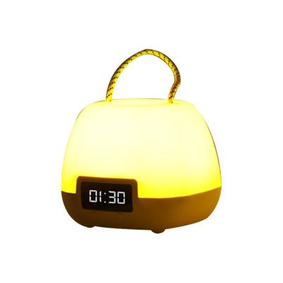 China Modern Long Use Time Portable With Clock Function With Remote For Kids Led Night Light for sale