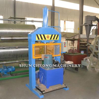 Chine Découpeuse en caoutchouc hydraulique de lame simple pour le caoutchouc naturel à vendre