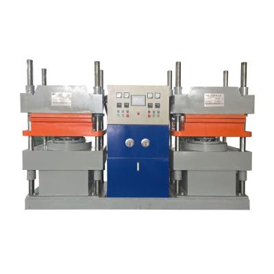 Chine Machine de vulcanisation jumelle de presse hydraulique pour le bâti en caoutchouc à vendre
