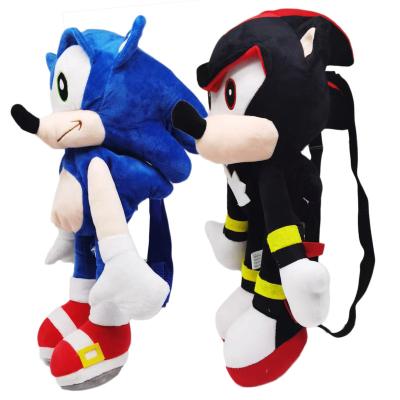 China Wholesale Collectable Sonic Backpack XRH Toy Stuffed Animal Toy Character Sonic Decoration/Gift/Plush for sale