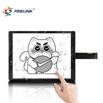 Cina 15 pollici EETI personalizzato AG AR AF rivestito copertura vetro Capacitive Pcap touch screen panel in vendita