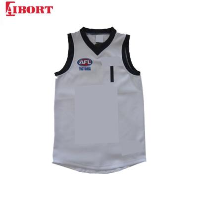 China Customized design antibacterial heat transfer printing logo for Australia afl football footy jersey jersey for sale