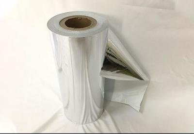Cina BOPP brillante d'argento ha metallizzato il film di Vmpp del film per stampa o la laminazione in vendita