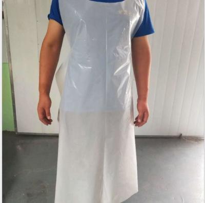 China delantales disponibles biodegradables de la cocina de los 69x122cm, delantales plásticos disponibles 20mic en venta