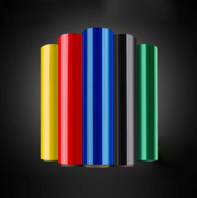 Chine Film de bout droit noir et rouge coloré adapté aux besoins du client de pe pour la palette et le carton enveloppant le film à vendre