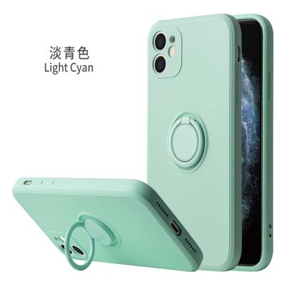 China Hot selling tpu tpu case shockproof phone ring case phone holder shockproof tpu back case for apple iphone 11/12 pro max for sale