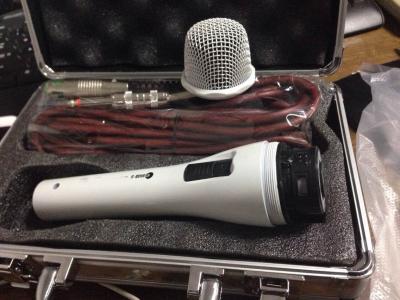 China E-868/e868II-s Handheld Dynamic Mic/ wired corded microphone/cable mic /vocal mic for sale
