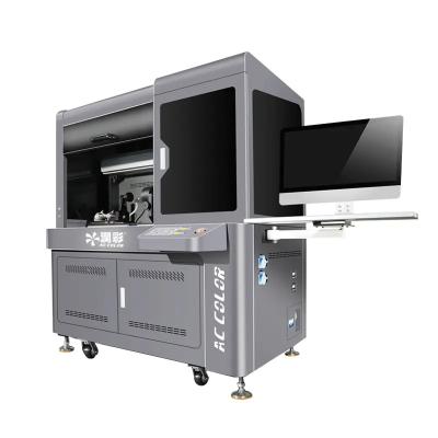 China High Speed Hotels 360 Degree 3D Cylinder Seamless Printing Machine Embossed Effect Printer Cones Bottles UV Printer for sale