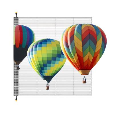 China Indoor Colorful P3.9-7.8 LED Transparent Display Video TV Wall Indoor LED Advertising Digital Signage Displays Full Color led Screen for sale