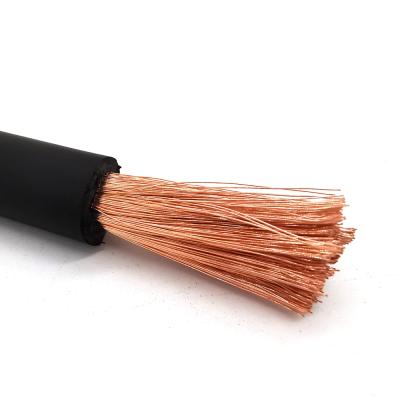 中国 35mm2 120mm2 185mm2 Industrial Hot Copper Core Rubber Electric Power Flexible Welding Cable 販売のため