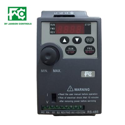 China Plastic 3 Phase AC Motor Speed Controller Same As Delta L Series 220V 1.5KW 3000rmp for sale