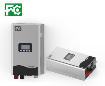 China 1kw 2kw 3kw On Grid Off Grid MPPT Hybrid Solar Inverter 225mm*394mm*111mm for sale