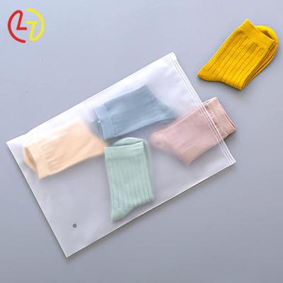China T-shirt Packaging Polyethylene Slider Garment Moisture Proof Zipper Bags Customized Plastic Zipper Bags Frosted Eva Zipper Bags Clothes for sale