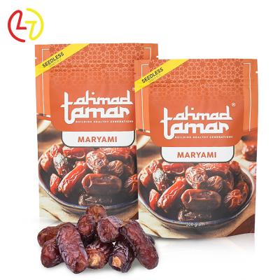 China Custom Made Wholesale High Quality Nut Moisture Proof Stand Up Zipper Packaging Food Plastic Bag for sale