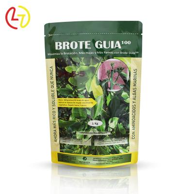 China Food Grade Moisture Proof Hot Selling Custom Printed Stand Up Pouch Bag Zip Lock Transparent Packaging Seed Plastic Bag for sale